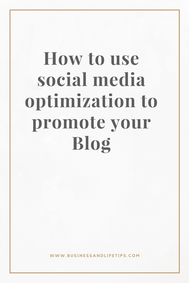Social Media optimization