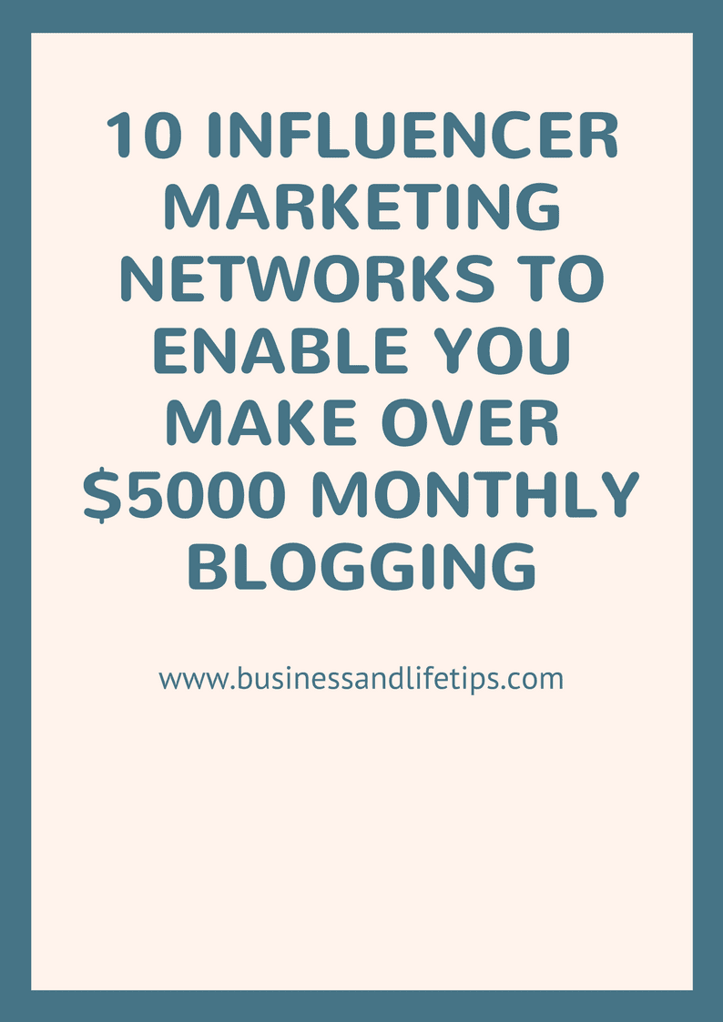 10 Influencer Marketing Networks Influencer Marketing